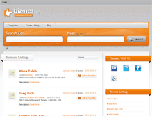 Tablet Screenshot of biz-nes.org